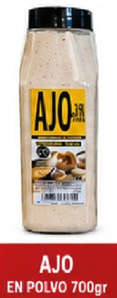 Ajo en polvo 700gr