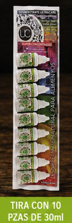 Moringa — Tira con 10 piezas de 30 ml