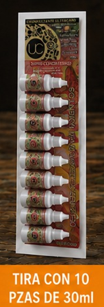 Cítricos / Semilla de toronja — Tira con 10 piezas de 30 ml