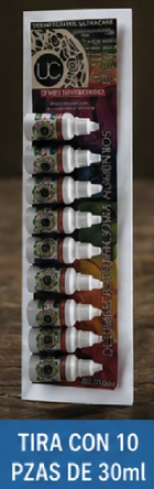 Plata coloidal — Tira con 10 piezas de 30 ml